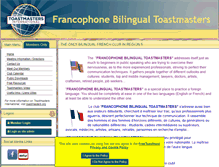 Tablet Screenshot of francophonebilingualtoastmasters.com